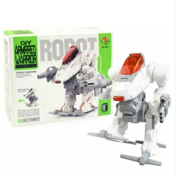 Assembly Robot Toy Stem Block Toy Solar Power