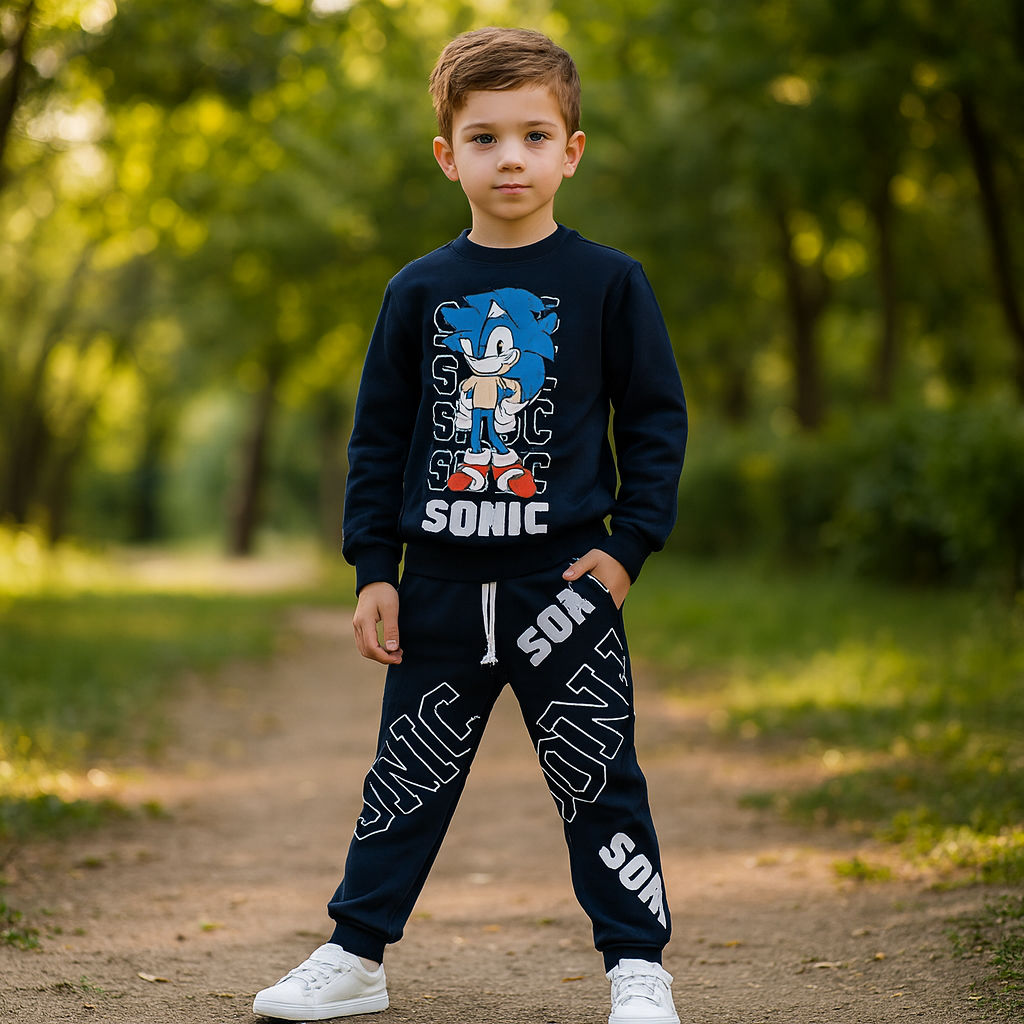 Kids’ Sonic Warm Fleece Outfit Set / 3–10Y
