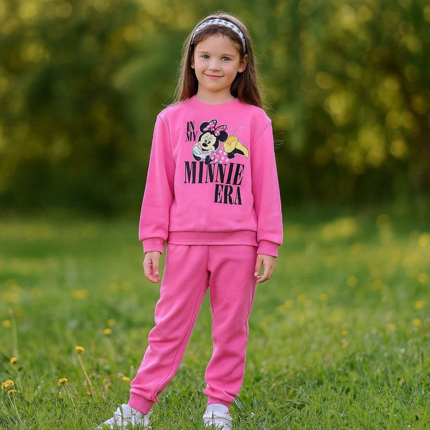 Kids’ Minnie Mouse Light Fleece Outfit Set / 8–9Y