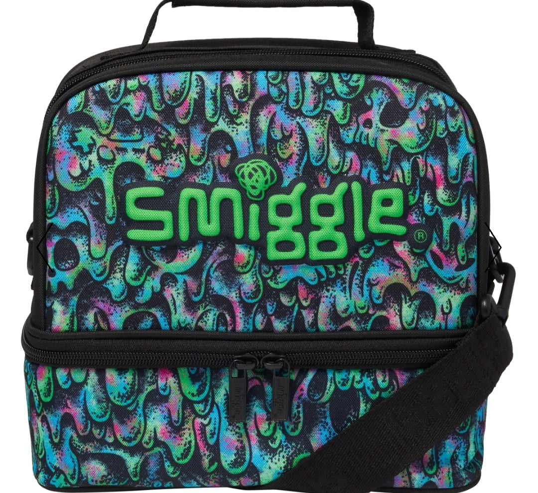 Smiggle Lunch Bag Color Shoulder Straps 24x24x14cm