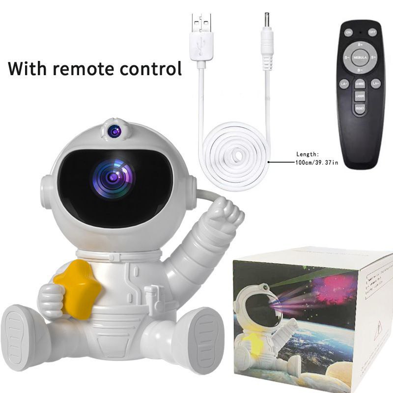 Astronaut Star Projector Night Light