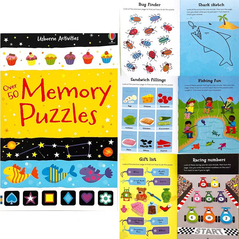 Usborne Activities Puzzle Books - Soft Cover - 8+