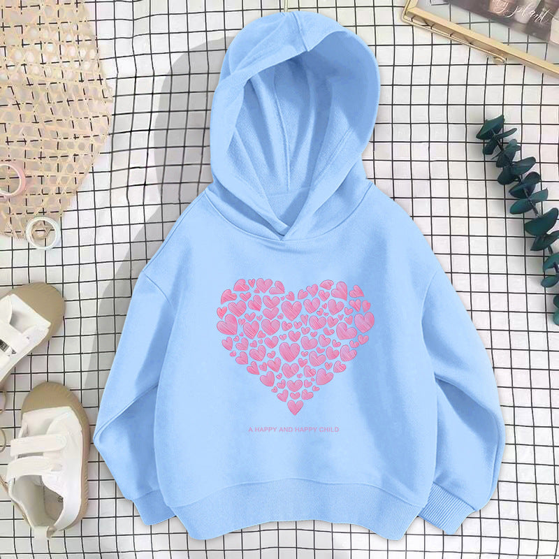 Heart Fleece Hoodie | 3–5Y
