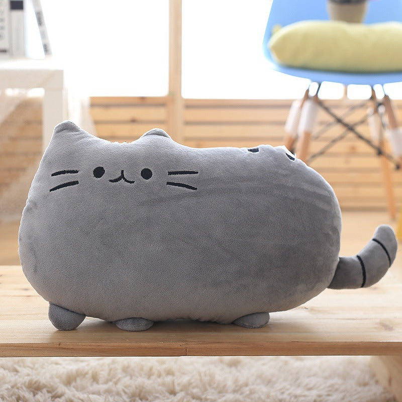Cute Cat Plush Pillow – 45cm