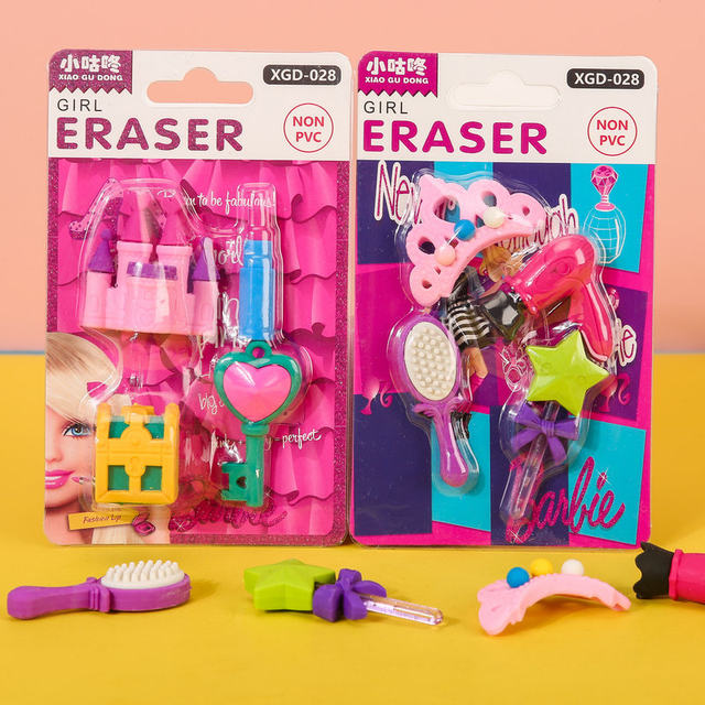 Mini Eraser Pack Random Design