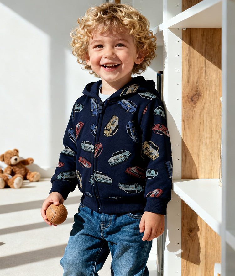 Boys’ Race Car Jacket | 3–10Y