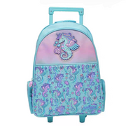 Smiggle Backpack | Light Up Wheels | Sea Horse