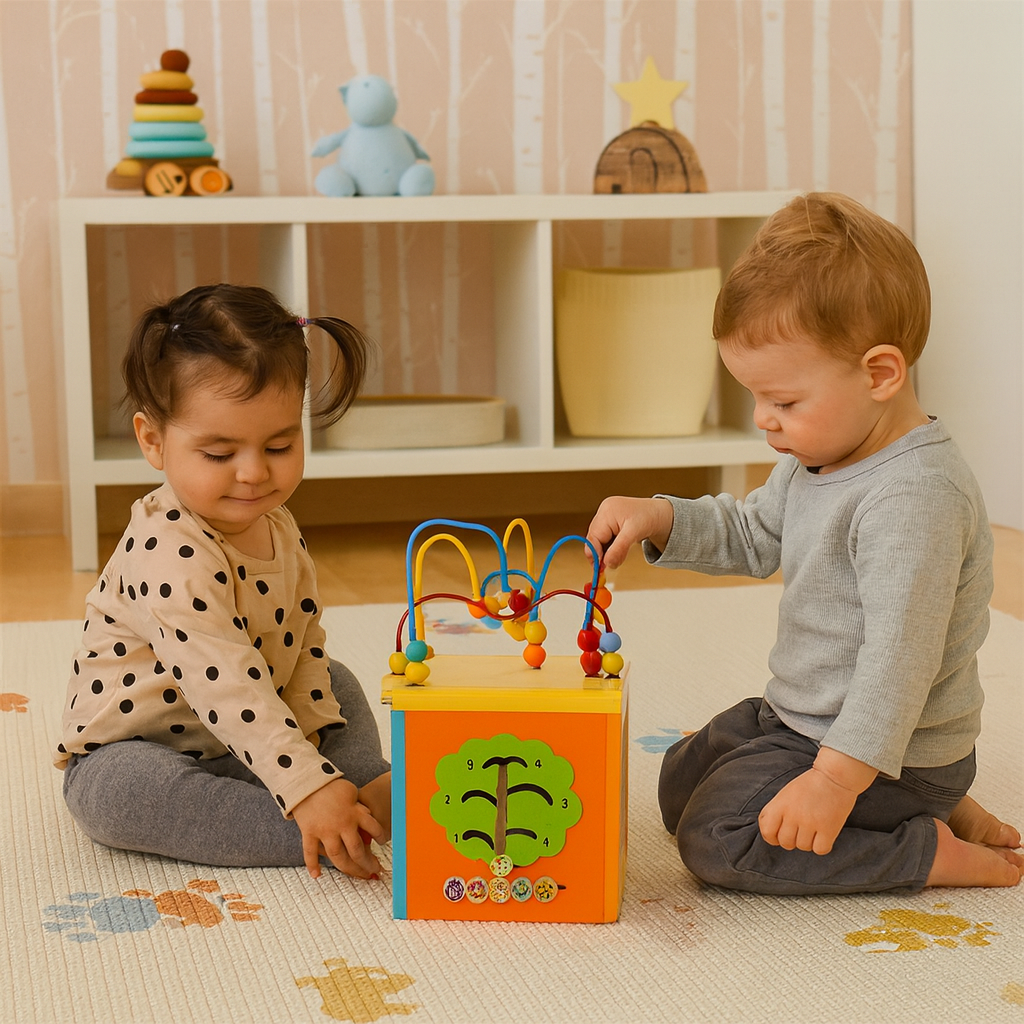 All Round Bead Wood Toy For Kids | 3+