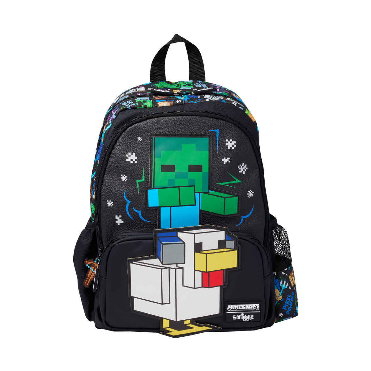 Smiggle Backpack - Minecraft Pixel | (KG1-KG3) | 38cm