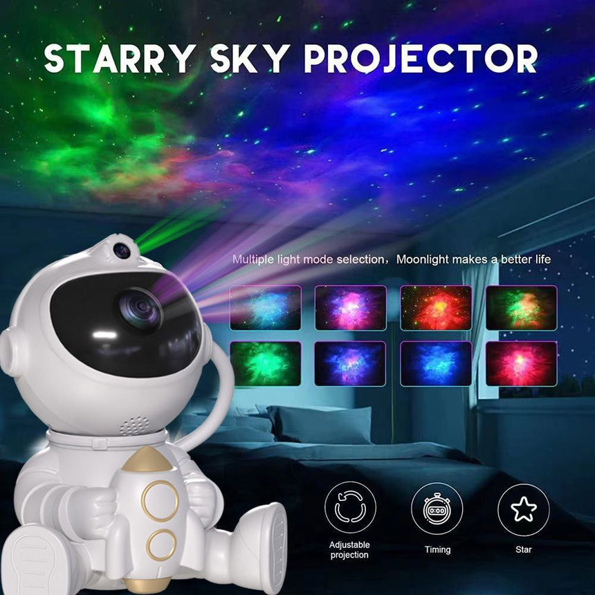 Astronaut Star Projector Night Light