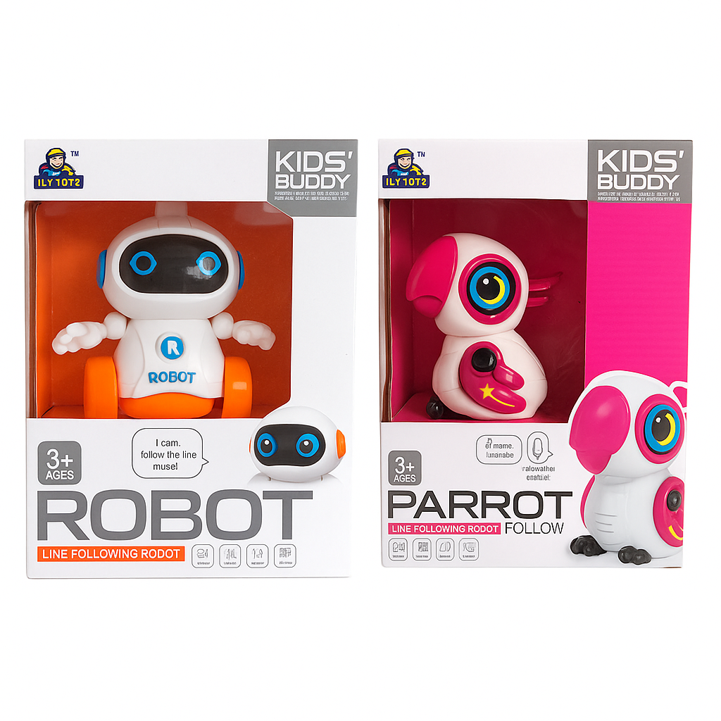 Robot For Kids Line Following Toy