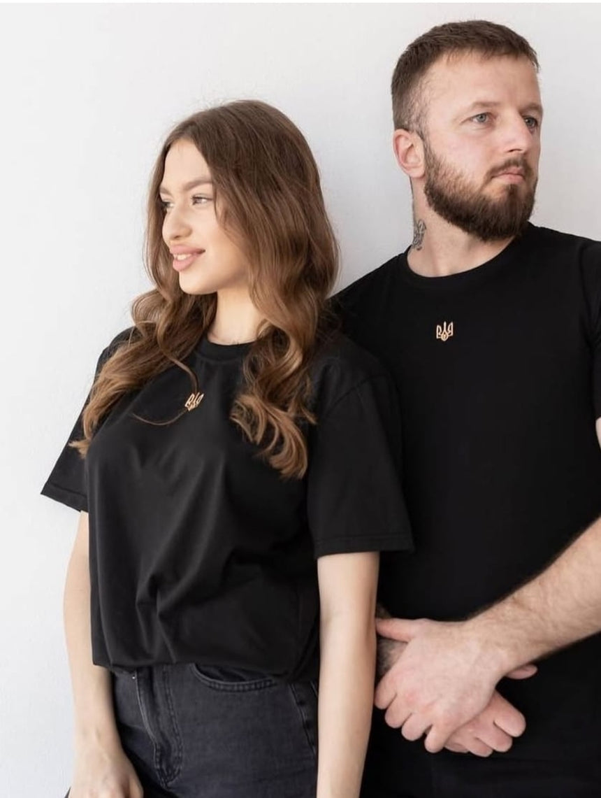 T-Shirts With Coat of Arms of Ukraine