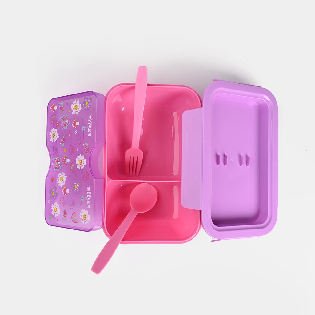 Smiggle Lunch Box Flower 21x13.5x8cm