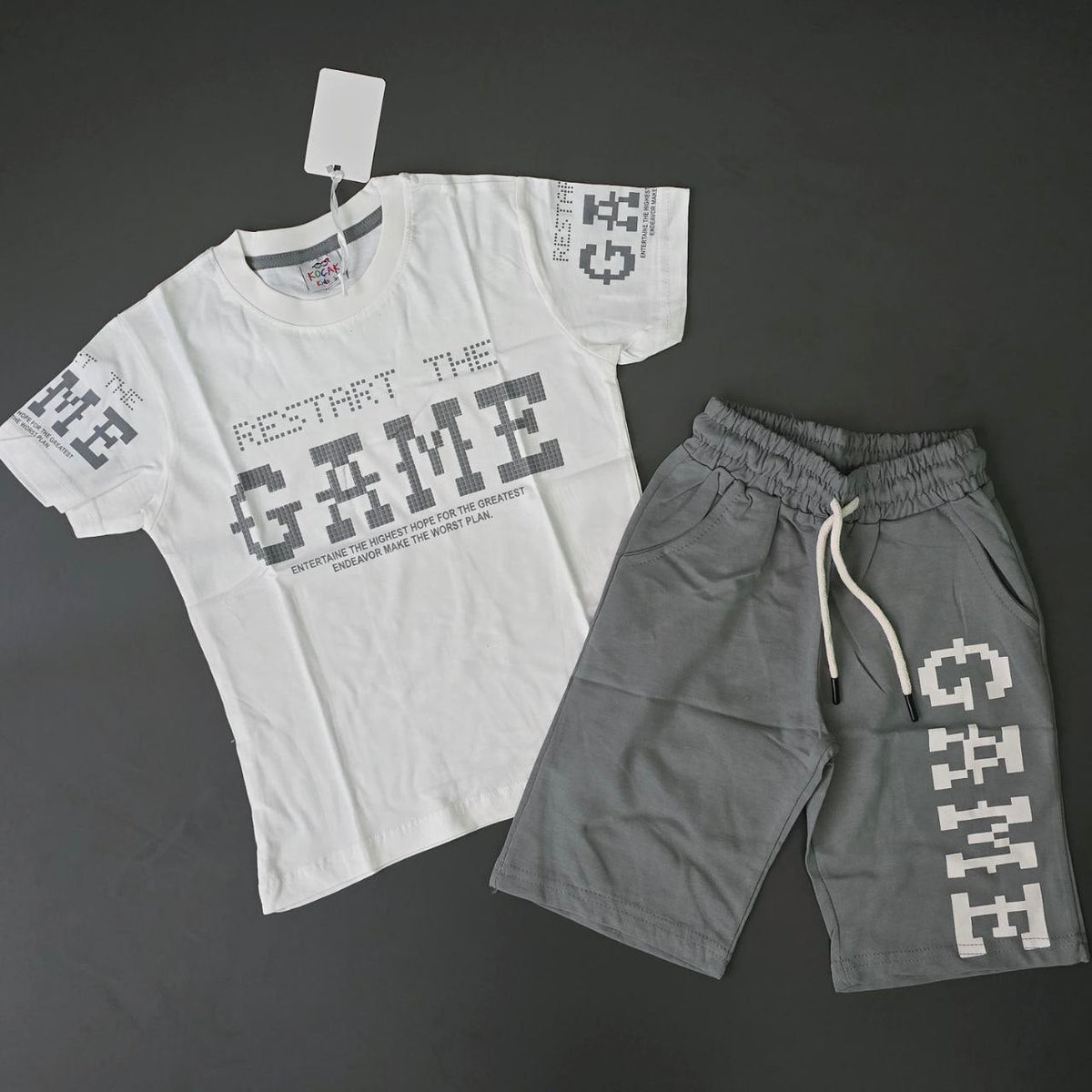 Boys’ Game Cotton Summer Set / 6–7Y
