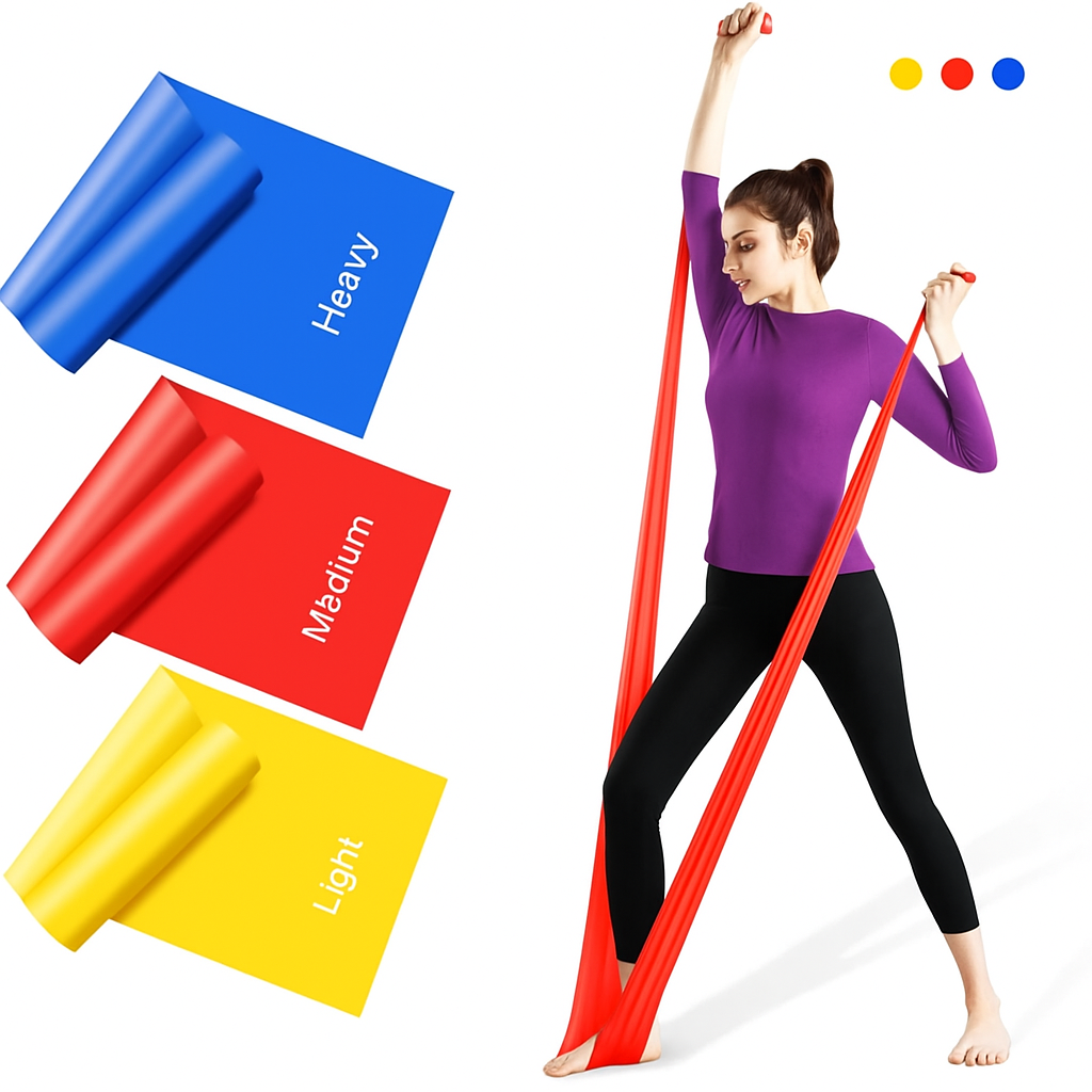 Yoga stretch theraband