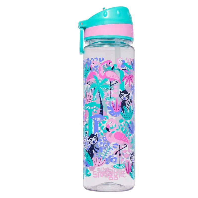 Smiggle Bottle Flamingo 650ml 24cm