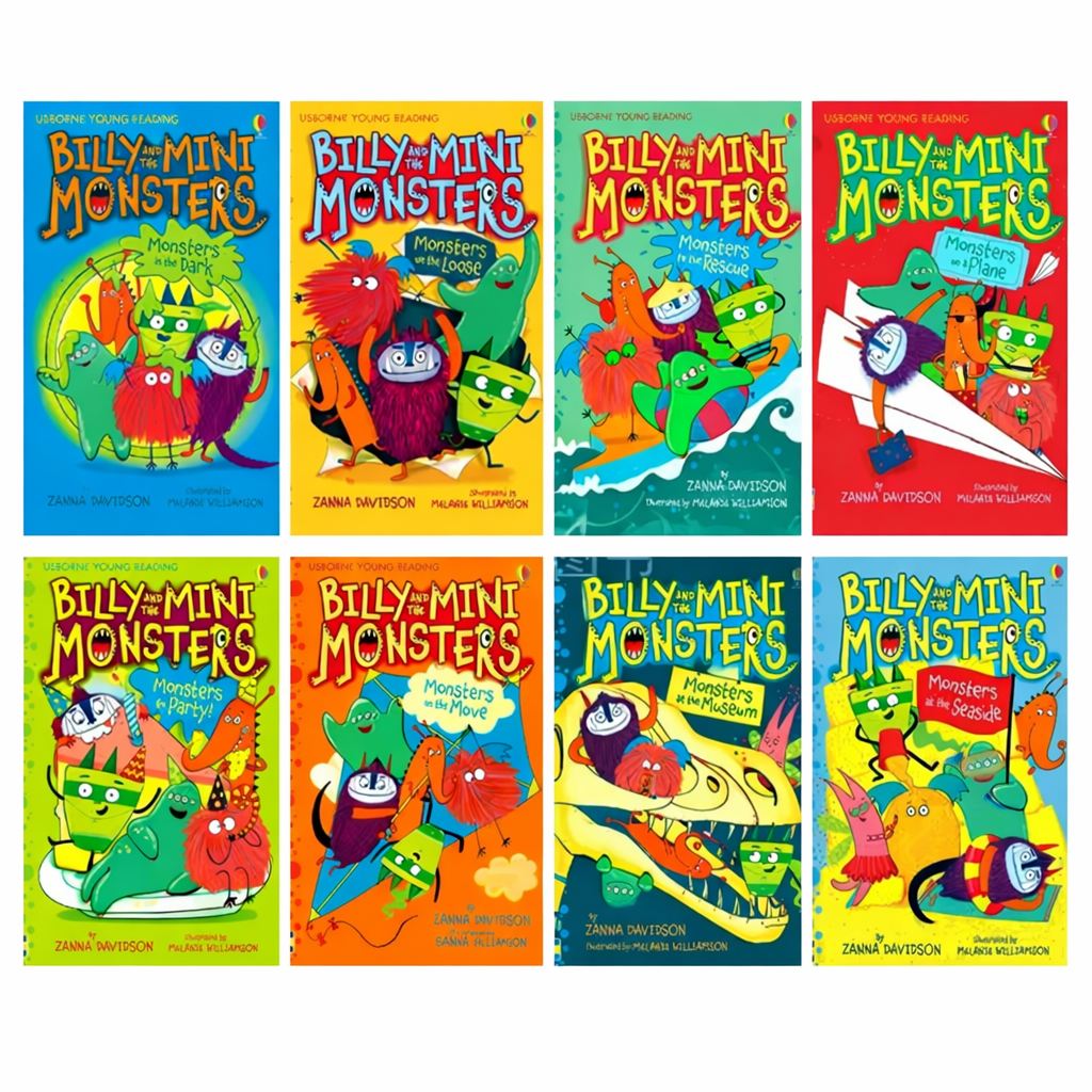 Billy And The Mini Monsters - 8 Books Set | Soft Cover | 7+