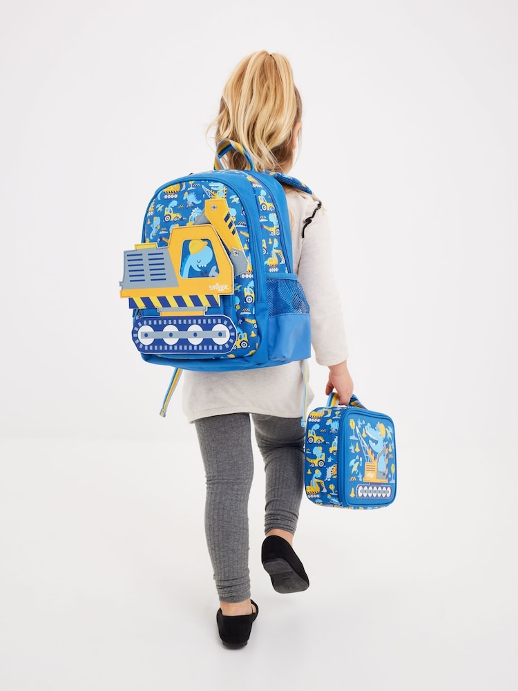 Smiggle Backpack Truck | Construction | (KG1-KG3) | 36cm