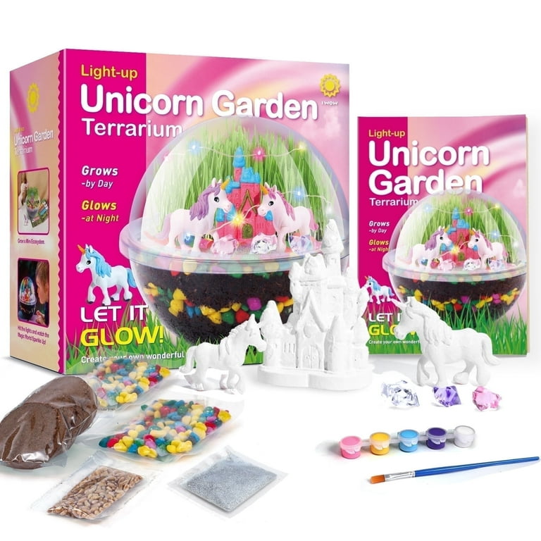 Unicorn Light-Up Terrarium Kit