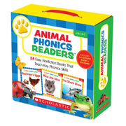 Animal Phonics Readers | 24 Books + CD | 5+