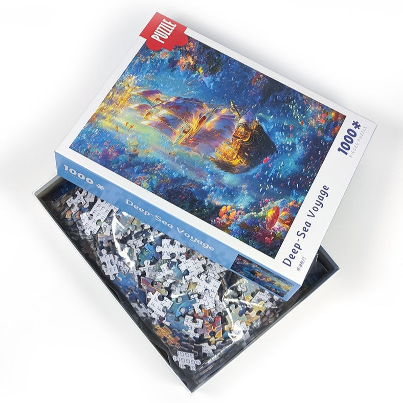 1000-Piece Jigsaw Puzzle Artistic And Scenic Designs