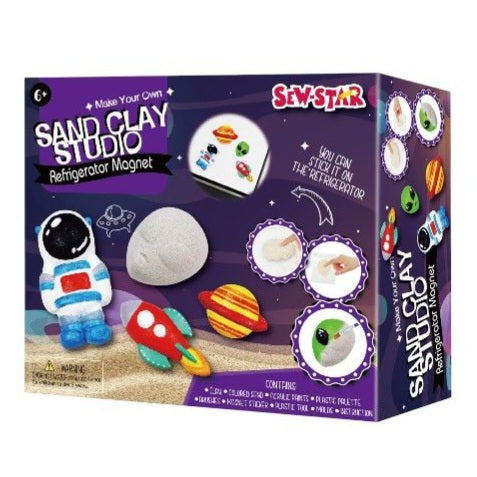 Sew-Star Sand Clay Studio Refrigerator Magnet Kit