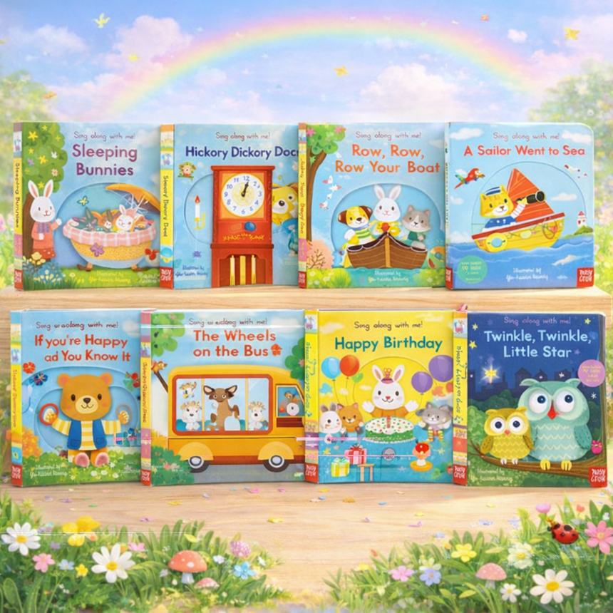 Sing Along With Me! Books With Song - Hard Cover - 1+