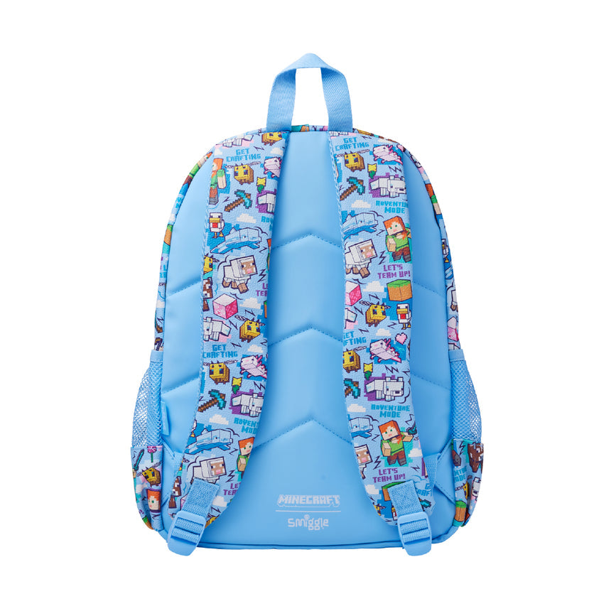 Smiggle Backpack Minecraft My World | 42cm | KG3-GR3