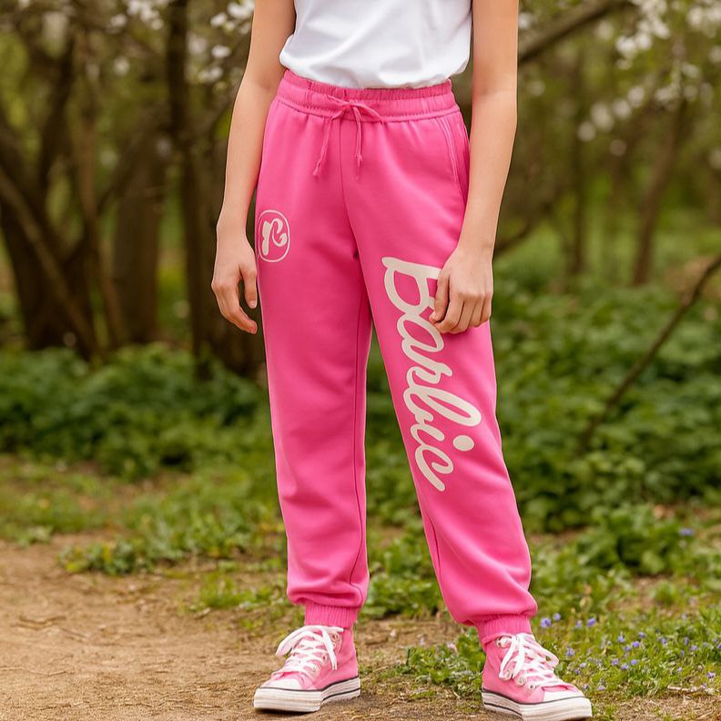 Barbie Light-Fleece Pants for Girls | S–L