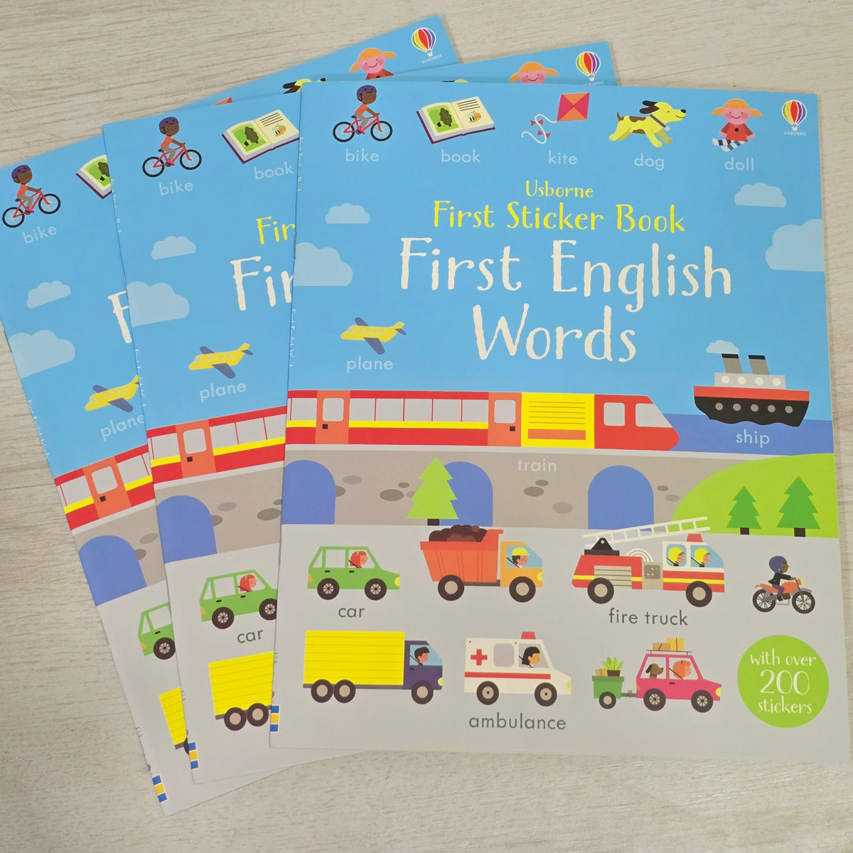 Usborne First Sticker Books | A4 | 3+