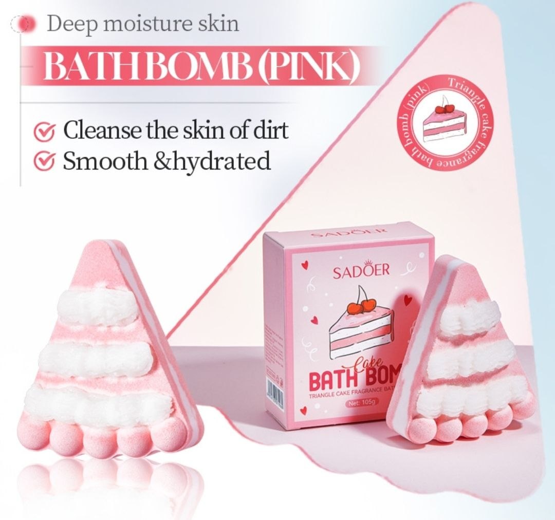 Cake Bath Bombs Gift Set