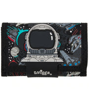 Smiggle Wallet | Black Space | Astronaut