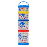 Smiggle Snack And Stack Containers Sonic 4pcs