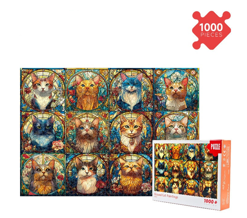 1000-Piece Jigsaw Puzzle Artistic And Scenic Designs