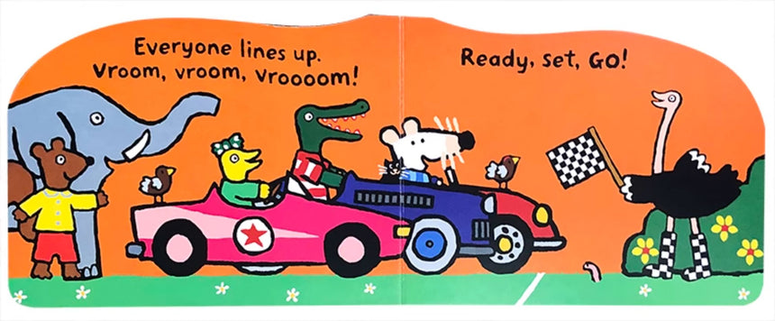 A Go With Maisy's Board Book Hard Cover