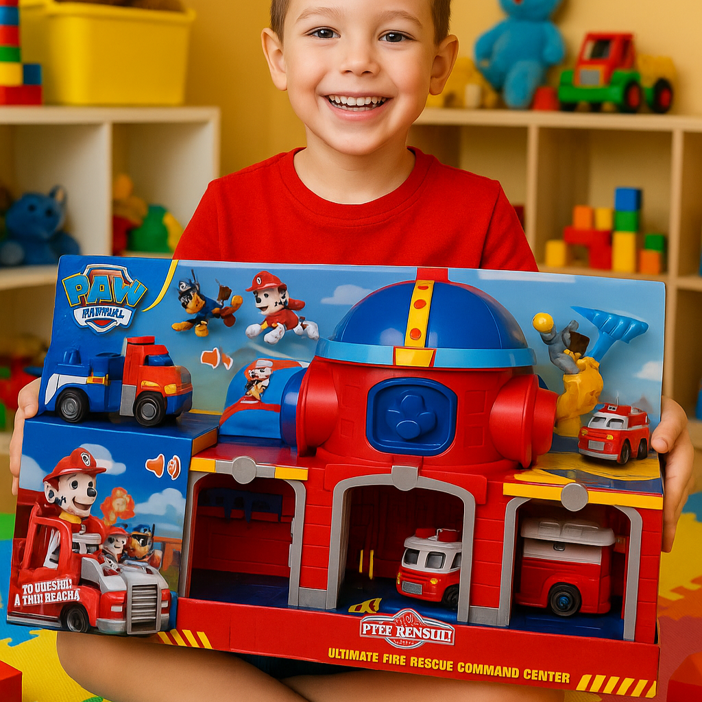 Paw Patrol Fire Rescue Command Center Set