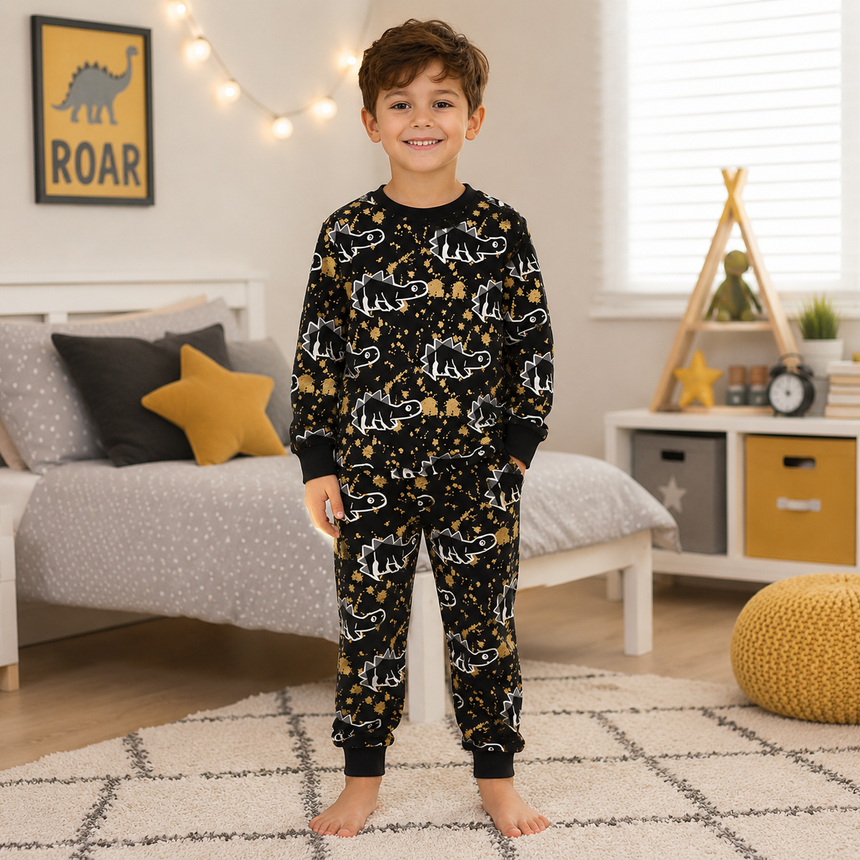Boys’ 100% Cotton Set / 4–10Y