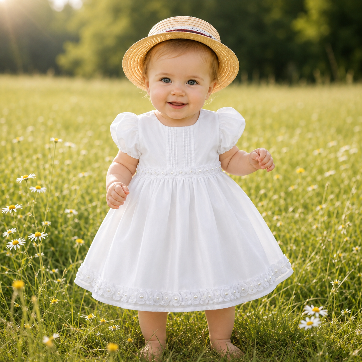 Baby Girls’ Floral Dress | 6–12M