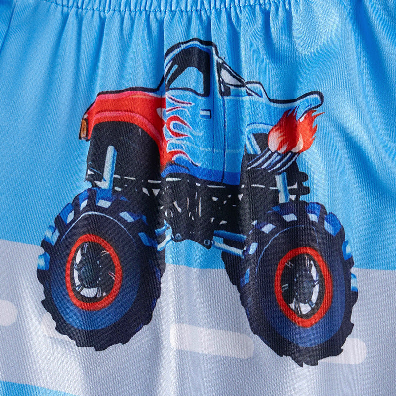 Boys’ Monster Truck Pajama Set | 2–7Y