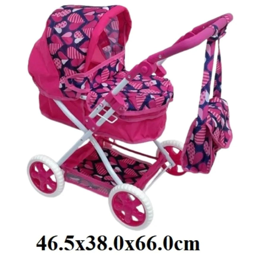 Baby Doll Stroller with Carriage Bags Set