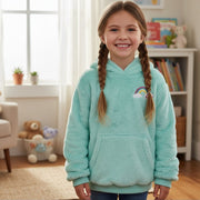 Warm Mint Rainbow Sweater | 5–8Y