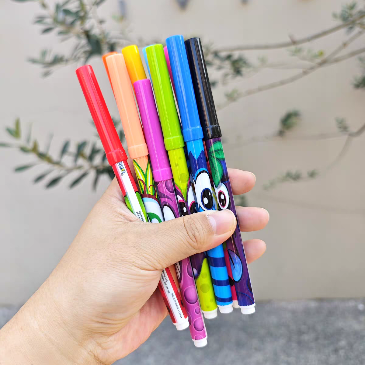 Scentos Scented Markers | 10 Fine Line Washable Markers | 3+
