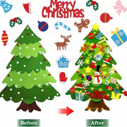 Christmas Kids DIY Felt Tree Set