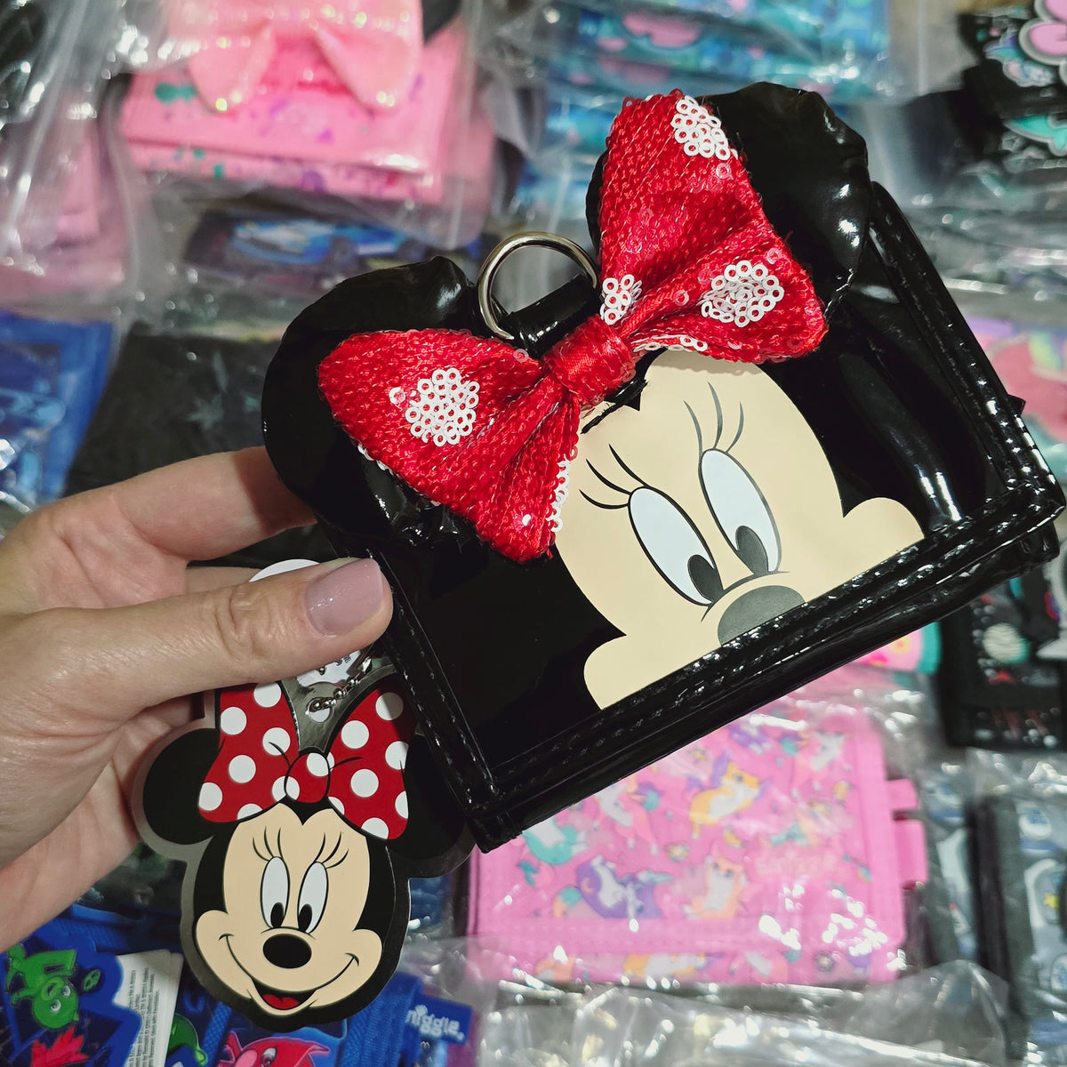 Smiggle Wallet Lanyard | Minnie Mouse