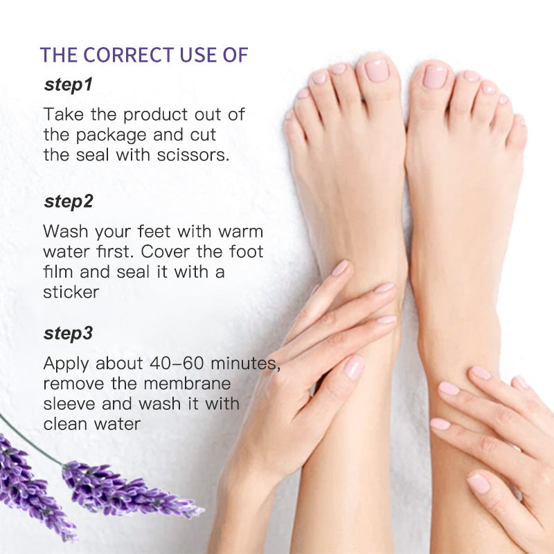 Jouka Joue Foot Peel Mask — Lavender