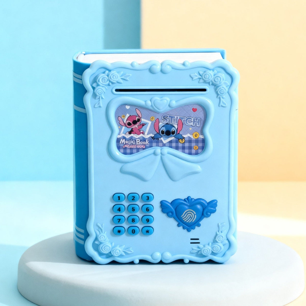 Magic Book Electronic Money Box Stitch Design