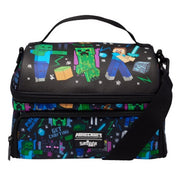 Smiggle Lunch Bag | Minecraft Pixel | 24.5×16.5×14cm