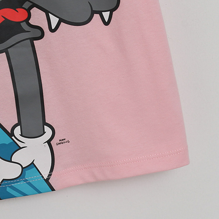 The Simpsons Crop T-Shirt Oversized Size M
