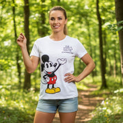 Disney Mickey Mouse T-Shirt For Women Size XS-S