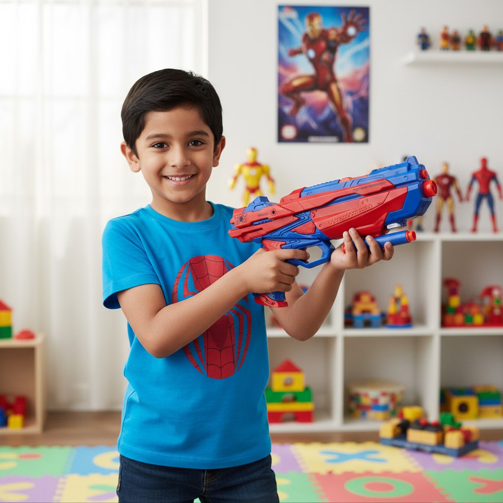 Avengers Multi-Function Power Gun Toy